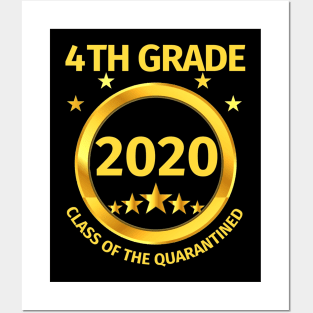 4th Grade 2020 Class Of The Quarantined Posters and Art